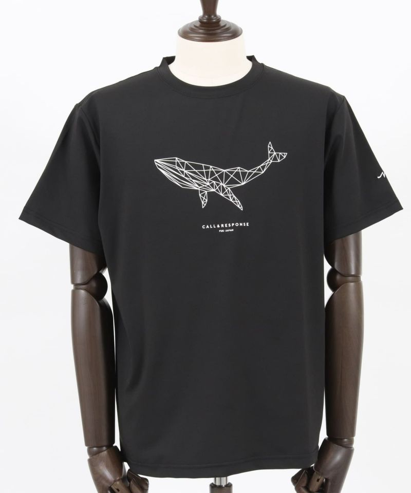 クジラ/プリント半袖Tシャツ | CALL&RESPONSE公式通販-コールアンド 