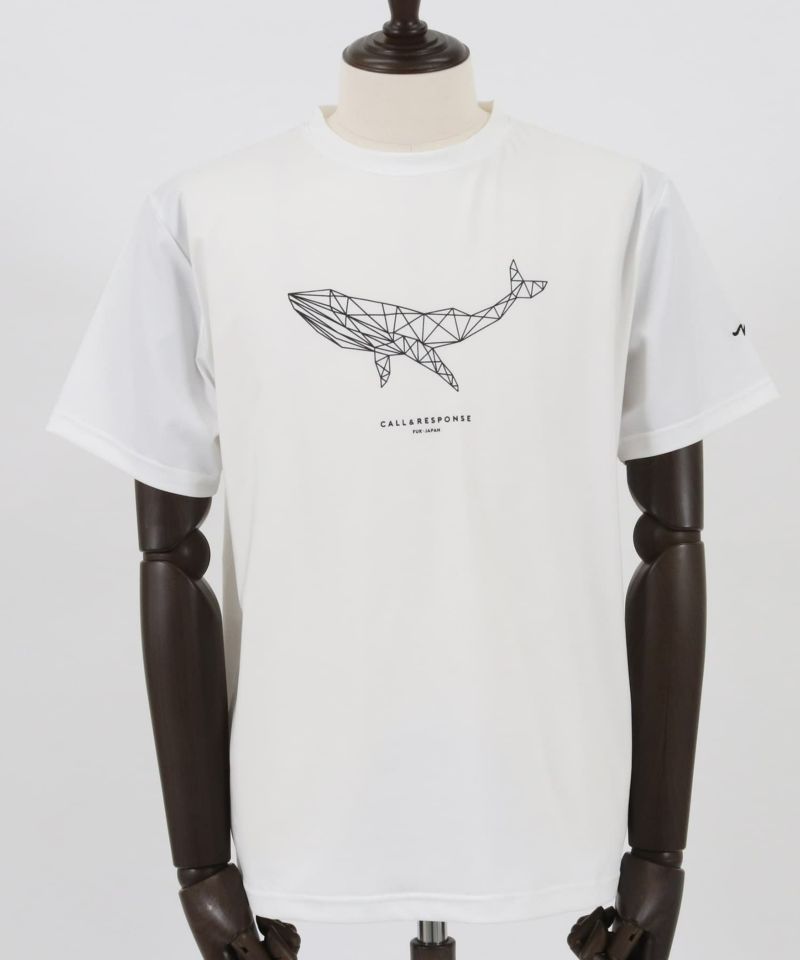 クジラ/プリント半袖Tシャツ | CALL&RESPONSE公式通販-コールアンド 