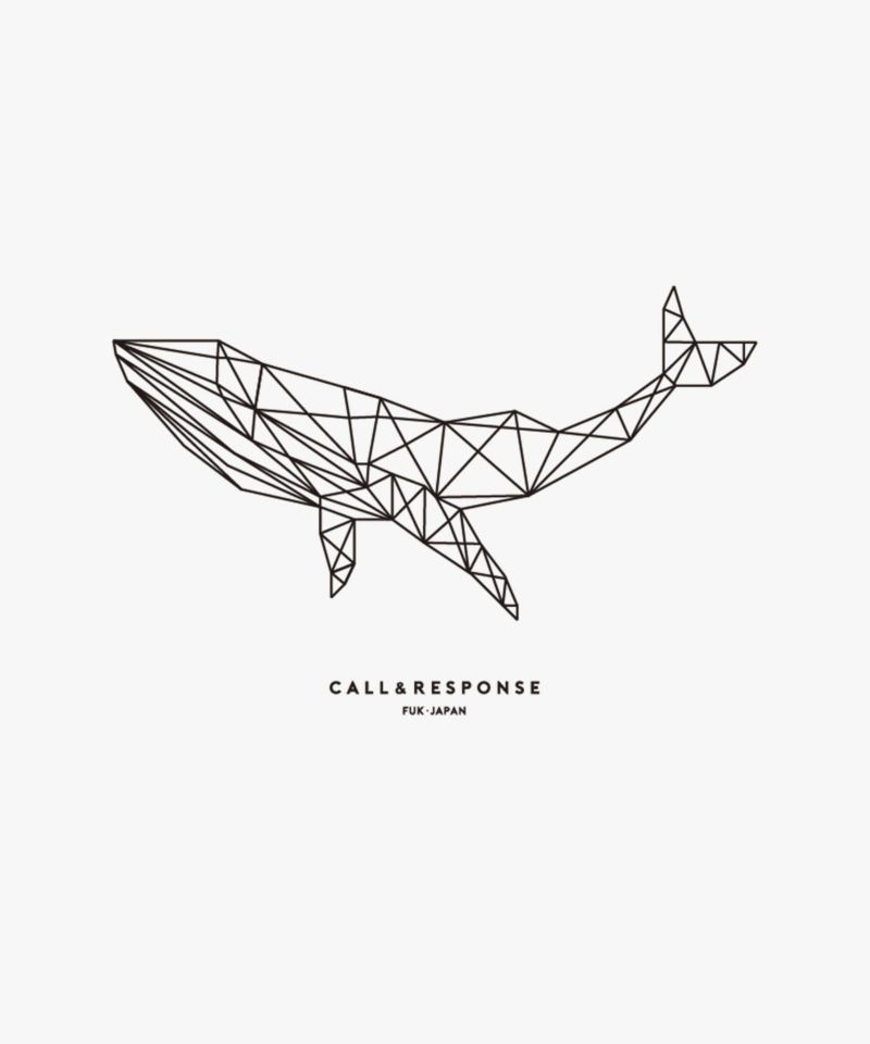 クジラ/プリント長袖Tシャツ | CALL&RESPONSE公式通販-コール